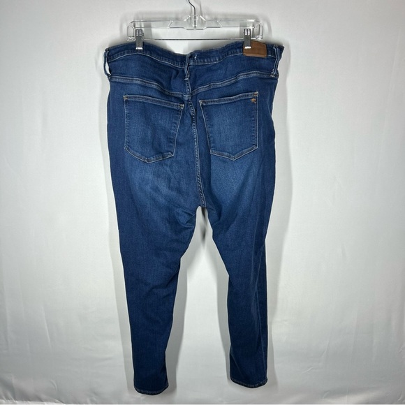 Madewell Plus Jeans 9” Mid Rise Skinny Blue 37 - Picture 4 of 12